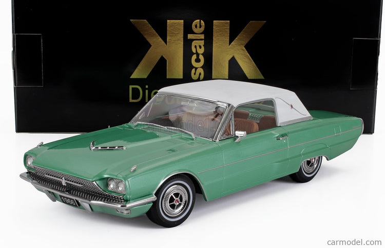 Ford Thunderbird Landau Coupe 1966 1:18 KK Scale zelená biela