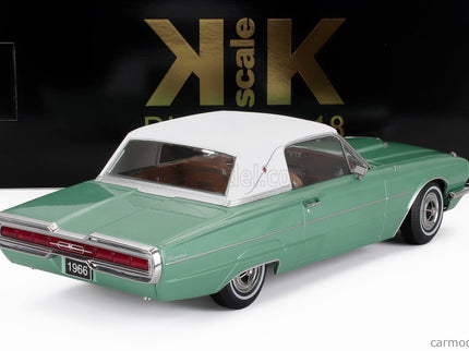 Ford Thunderbird Landau Coupe 1966 1:18 KK Scale zelená biela