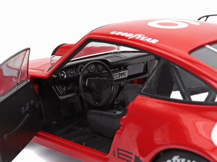 Porsche 911 RS 3.0 Coupe N°6 Iroc Daytona 1974 Anthony Joseph Foyt 1:18 Solido červená