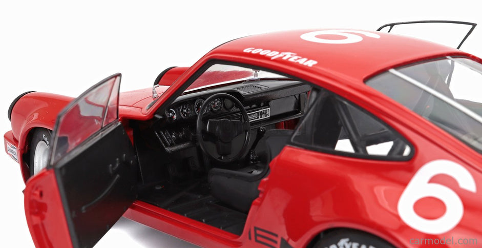 Porsche 911 RS 3.0 Coupe N°6 Iroc Daytona 1974 Anthony Joseph Foyt 1:18 Solido červená