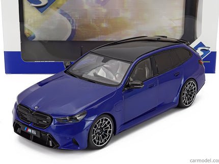 BMW 5-SERIES M5 Touring (G99) SW Station Wagon 2024 1:18 Solido modrá metalická