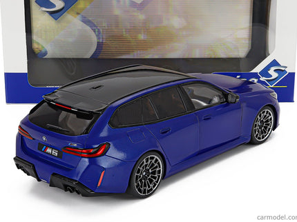 BMW 5-SERIES M5 Touring (G99) SW Station Wagon 2024 1:18 Solido modrá metalická