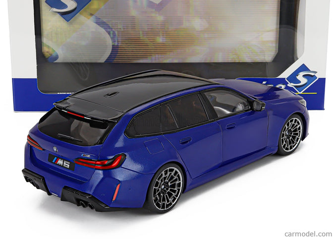 BMW 5-SERIES M5 Touring (G99) SW Station Wagon 2024 1:18 Solido modrá metalická