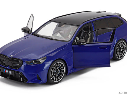 BMW 5-SERIES M5 Touring (G99) SW Station Wagon 2024 1:18 Solido modrá metalická