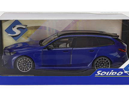 BMW 5-SERIES M5 Touring (G99) SW Station Wagon 2024 1:18 Solido modrá metalická