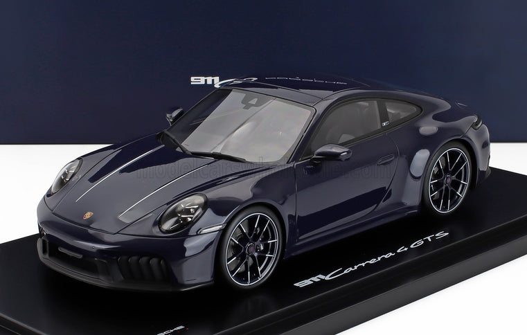 PORSCHE | 911 992-2 GTS COUPE 2024 - CON VETRINA - WITH SHOWCASE | BLUE