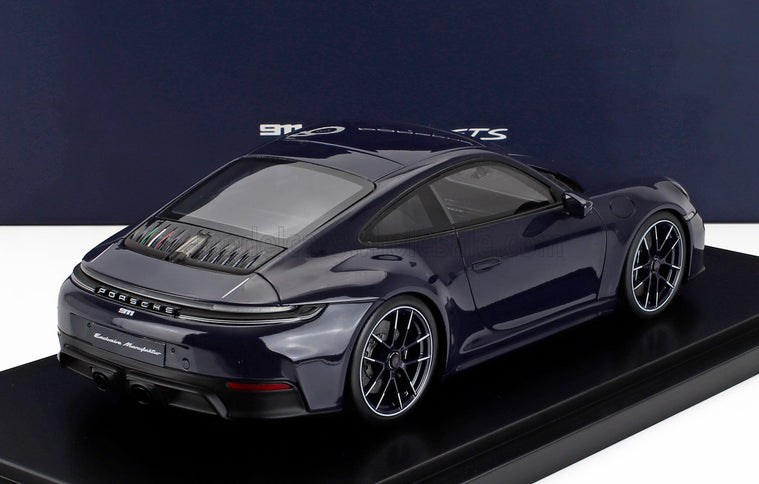 PORSCHE | 911 992-2 GTS COUPE 2024 - CON VETRINA - WITH SHOWCASE | BLUE