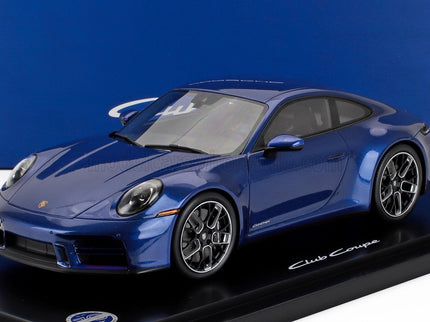 PORSCHE | 911 992-2 CARRERA T COUPE 2024 - CON VETRINA - WITH SHOWCASE | BLUE