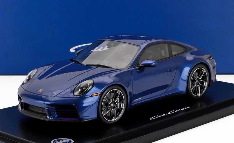 PORSCHE | 911 992-2 CARRERA T COUPE 2024 - CON VETRINA - WITH SHOWCASE | BLUE