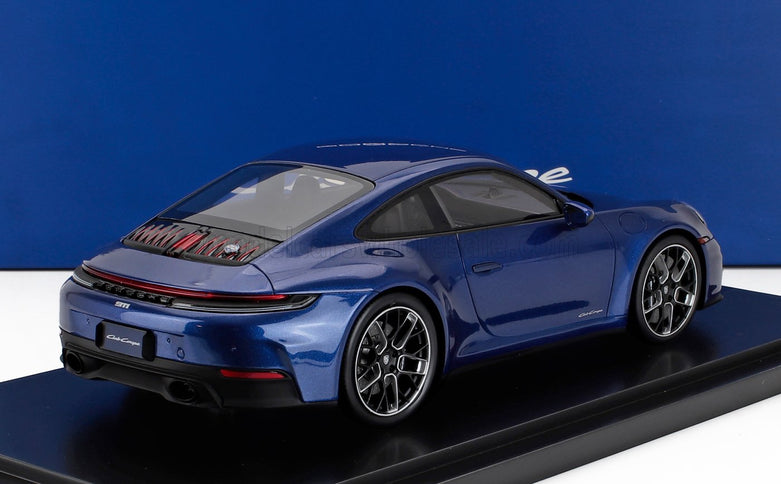 PORSCHE | 911 992-2 CARRERA T COUPE 2024 - CON VETRINA - WITH SHOWCASE | BLUE
