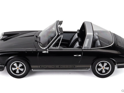 Porsche 911 S 2.4 Targa 1972 - 50 Jahre Porsche Design 1:18 Minichamps čierna