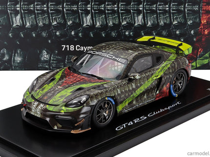Porsche 718 (982) Cayman GT4 RS Clubsport 2023 1:18 Spark Model rôzne farby