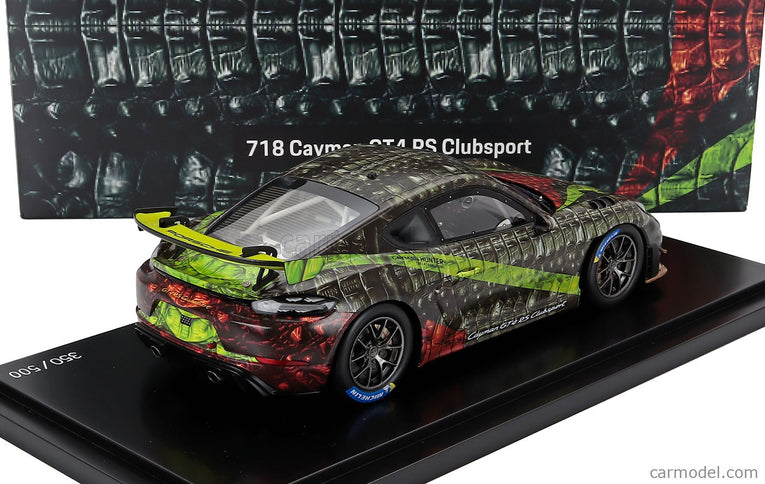 Porsche 718 (982) Cayman GT4 RS Clubsport 2023 1:18 Spark Model rôzne farby