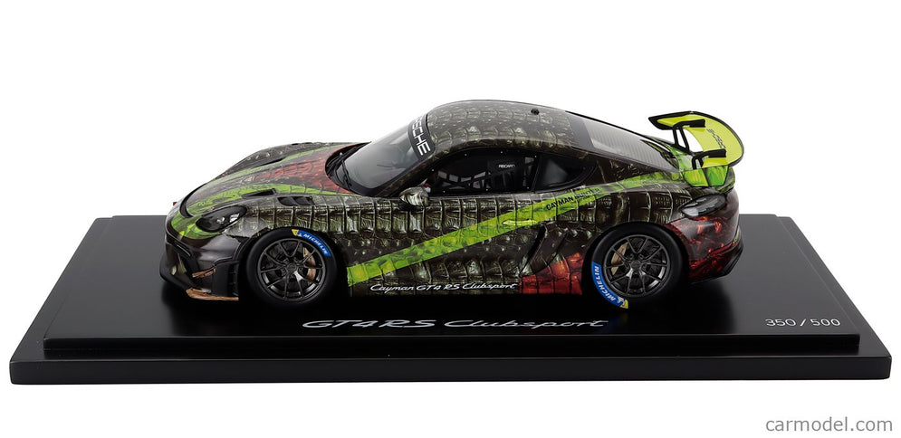 Porsche 718 (982) Cayman GT4 RS Clubsport 2023 1:18 Spark Model rôzne farby