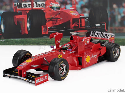 Ferrari F1 F300 N°4 With Tower Wings 3. Miesto Imola GP 1998 Eddie Ervine 1:18 Werk83 červená biela