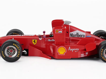 Ferrari F1 F300 N°4 With Tower Wings 3. Miesto Imola GP 1998 Eddie Ervine 1:18 Werk83 červená biela