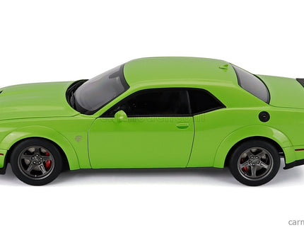 Dodge Challenger Srt Super Stock Coupe 2023 1:18 AUTOart zelená