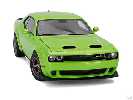 Dodge Challenger Srt Super Stock Coupe 2023 1:18 AUTOart zelená