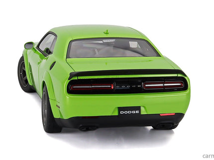 Dodge Challenger Srt Super Stock Coupe 2023 1:18 AUTOart zelená
