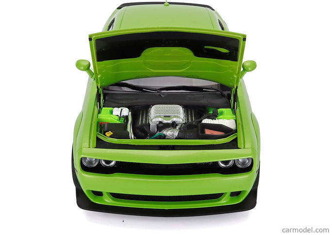 Dodge Challenger Srt Super Stock Coupe 2023 1:18 AUTOart zelená