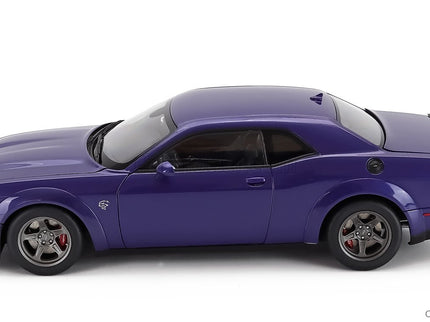 Dodge Challenger Srt Super Stock Coupe 2023 1:18 AUTOart fialová