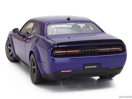 Dodge Challenger Srt Super Stock Coupe 2023 1:18 AUTOart fialová