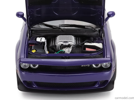 Dodge Challenger Srt Super Stock Coupe 2023 1:18 AUTOart fialová