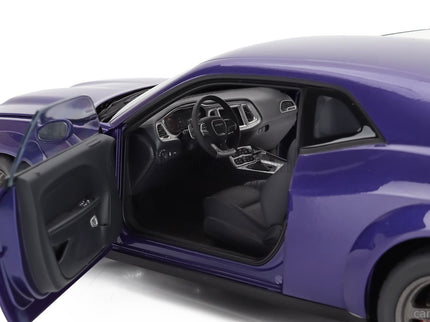 Dodge Challenger Srt Super Stock Coupe 2023 1:18 AUTOart fialová