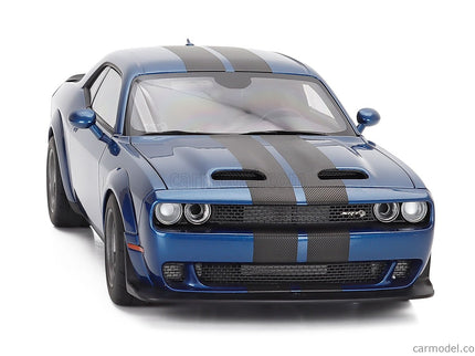 Dodge Challenger Srt Super Stock Coupe 2023 1:18 AUTOart modrá