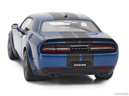 Dodge Challenger Srt Super Stock Coupe 2023 1:18 AUTOart modrá