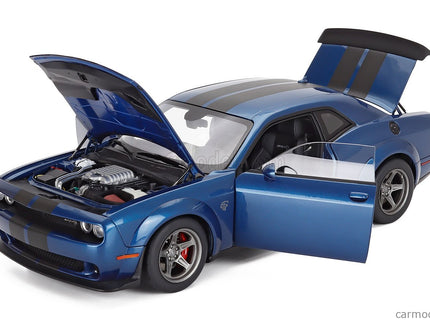 Dodge Challenger Srt Super Stock Coupe 2023 1:18 AUTOart modrá