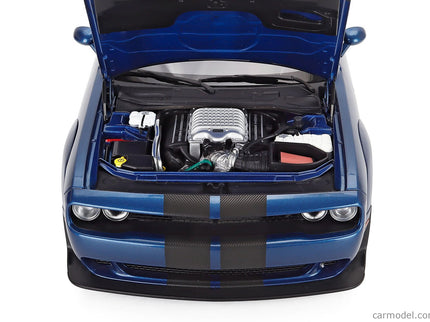 Dodge Challenger Srt Super Stock Coupe 2023 1:18 AUTOart modrá