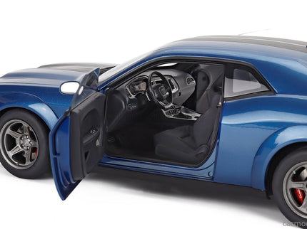 Dodge Challenger Srt Super Stock Coupe 2023 1:18 AUTOart modrá