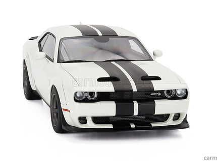 Dodge Challenger Srt Super Stock Coupe 2023 1:18 AUTOart biela