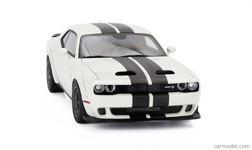 Dodge Challenger Srt Super Stock Coupe 2023 1:18 AUTOart biela