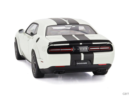 Dodge Challenger Srt Super Stock Coupe 2023 1:18 AUTOart biela