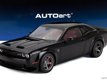 Dodge Challenger Srt Super Stock Coupe 2023 1:18 AUTOart čierna