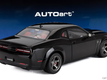 Dodge Challenger Srt Super Stock Coupe 2023 1:18 AUTOart čierna