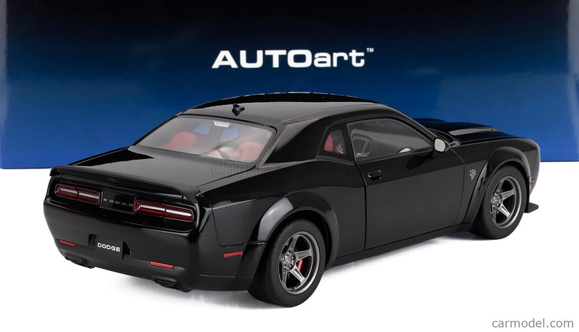 Dodge Challenger Srt Super Stock Coupe 2023 1:18 AUTOart čierna