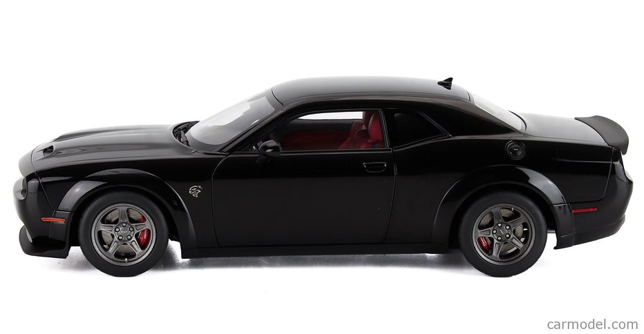 Dodge Challenger Srt Super Stock Coupe 2023 1:18 AUTOart čierna