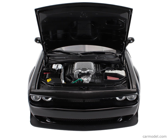 Dodge Challenger Srt Super Stock Coupe 2023 1:18 AUTOart čierna