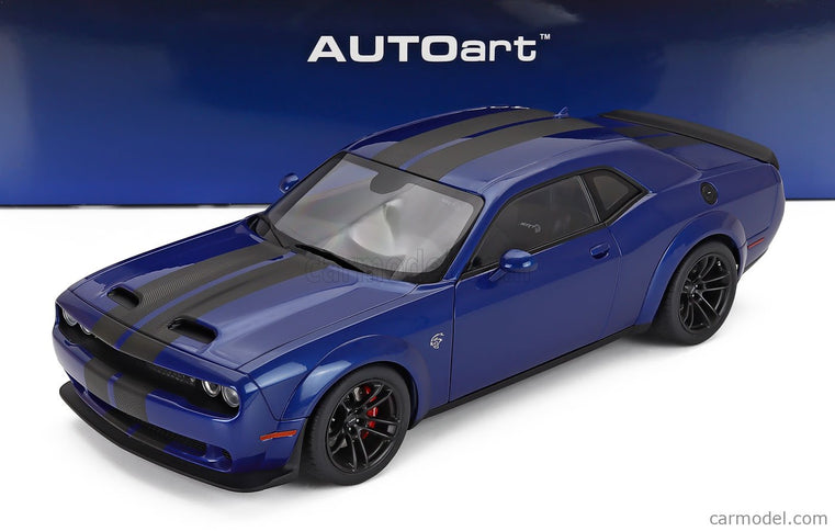 Dodge Challenger Srt Jailbreak Coupe 2022 1:18 AUTOart modrá