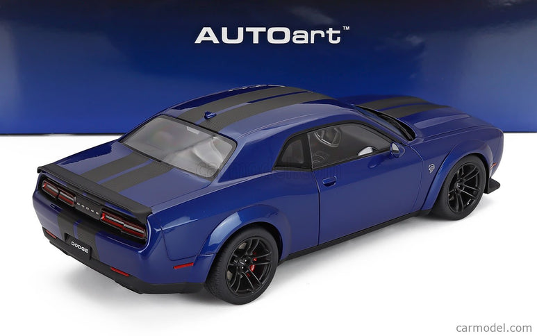 Dodge Challenger Srt Jailbreak Coupe 2022 1:18 AUTOart modrá