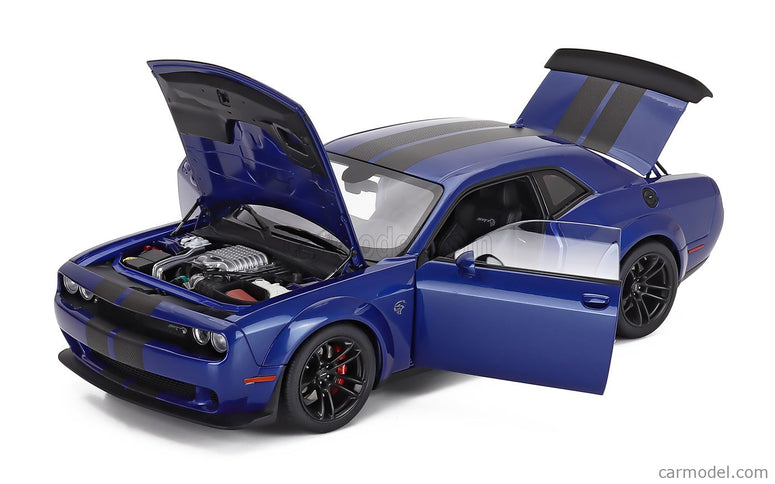 Dodge Challenger Srt Jailbreak Coupe 2022 1:18 AUTOart modrá
