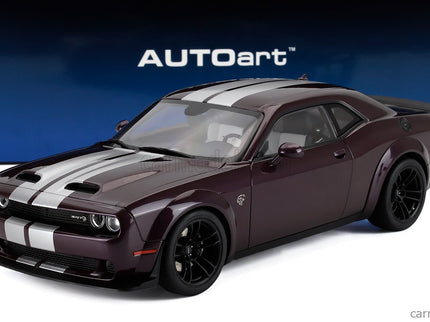 Dodge Challenger Srt Jailbreak Coupe 2022 1:18 AUTOart fialová