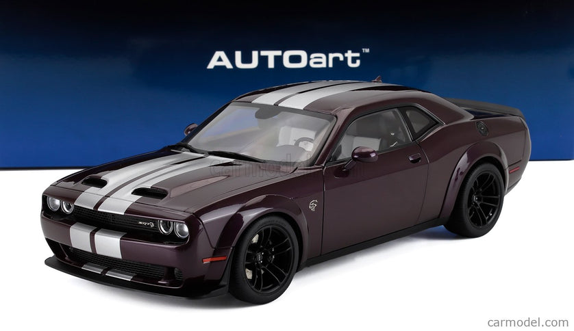 Dodge Challenger Srt Jailbreak Coupe 2022 1:18 AUTOart fialová