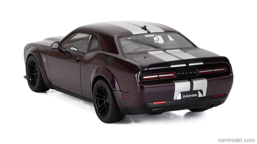 Dodge Challenger Srt Jailbreak Coupe 2022 1:18 AUTOart fialová