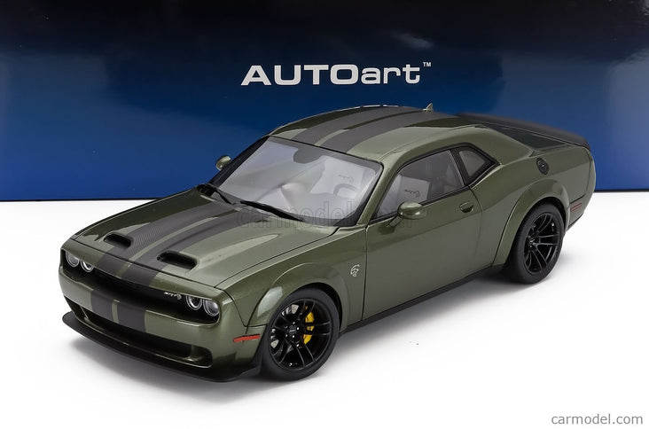 Dodge Challenger Srt Jailbreak Coupe 2022 1:18 AUTOart zelená
