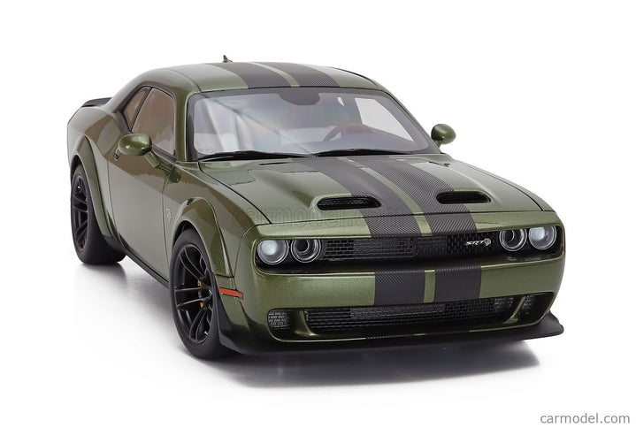 Dodge Challenger Srt Jailbreak Coupe 2022 1:18 AUTOart zelená