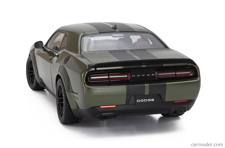Dodge Challenger Srt Jailbreak Coupe 2022 1:18 AUTOart zelená